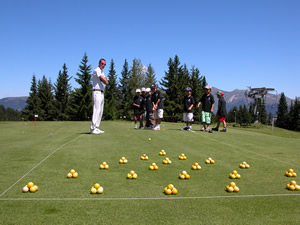 photo3 stages de golf enfants golf de courchevel, savoie, france