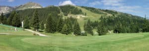 Golf Club de Courchevel | ©Roland DURAND TERRASSON, putting green de golf de montagnes