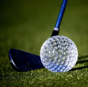 Golf Club de Courchevel | ©Olivier BARJON, balle de golf en diamant