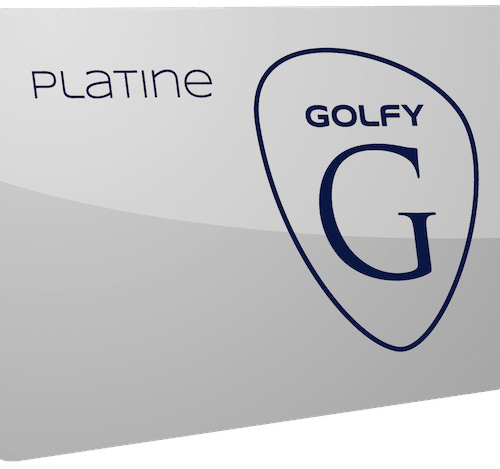 Golf Club de Courchevel | Carte Golfy Platine en vente sur le site