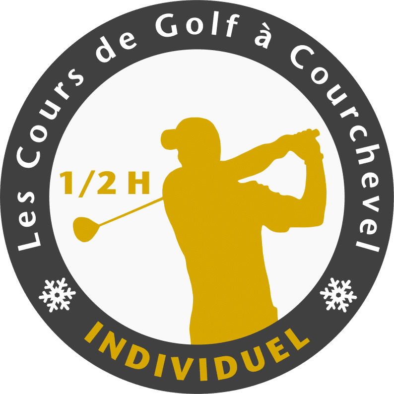 Golf Club de Courchevel | Logo cours individuel demi-heure