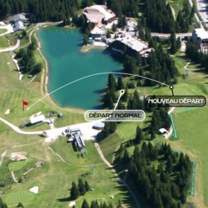 Golf Club de Courchevel | ©Courchevel Tourisme, hole 1 Courchevel Golf Club