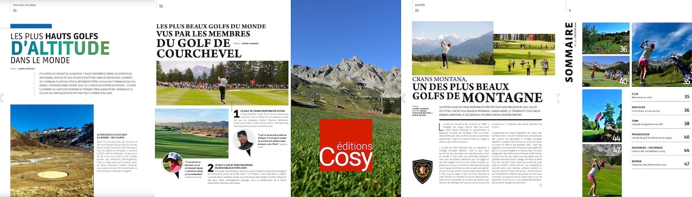 Golf Club de Courchevel | Golf Time, le magazine de Golf des Montagnes