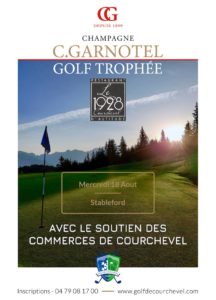 Golf Club de Courchevel | ©Golf Club de Courchevel, lever de soleil sur golf