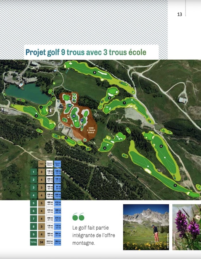 Golf Club de Courchevel | Golf Time, le magazine de Golf des Montagnes