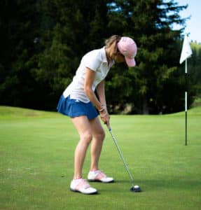 Golf Club de Courchevel | ©Olivier BARJON, Putting on the hole 6