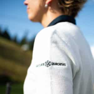 Golf Club de Courchevel | ©@roman.fln, Women’s golf sweater