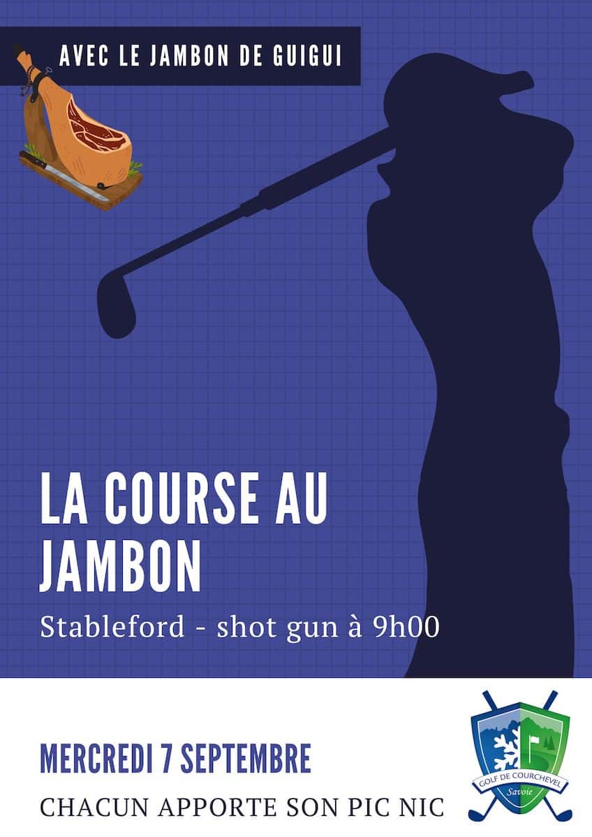 Golf Club de Courchevel | La Course au Jambon
