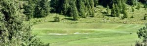 Golf Club de Courchevel | ©Golf Club de Courchevel, green de montagne