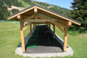 Golf Club de Courchevel | @Golf Club de Courchevel, covered golf course