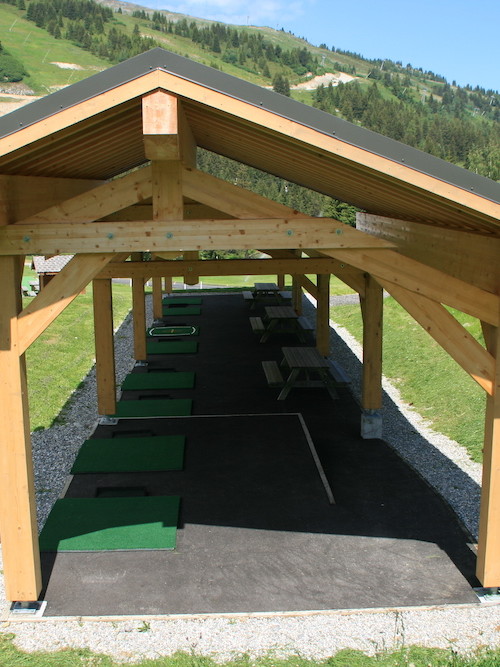 Golf Club de Courchevel | @Golf Club de Courchevel, practice de golf couvert