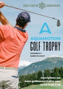 Golf Club de Courchevel | ©Léo RIVOIRON, ©Canva, Aquamotion Golf Trophy 2024